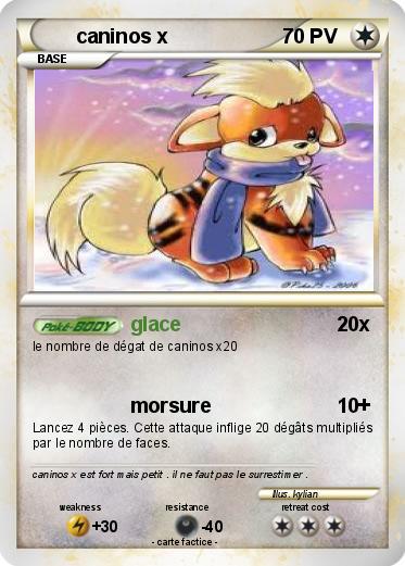 Pokemon caninos x