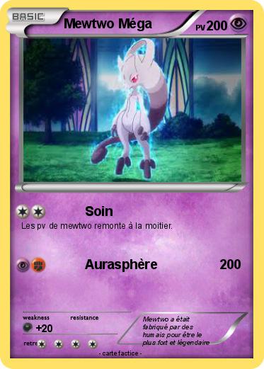 Pokemon Mewtwo Méga