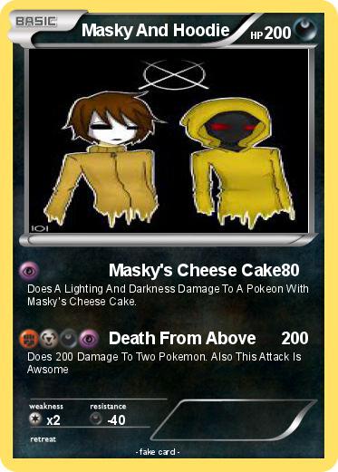 Pokemon Masky And Hoodie