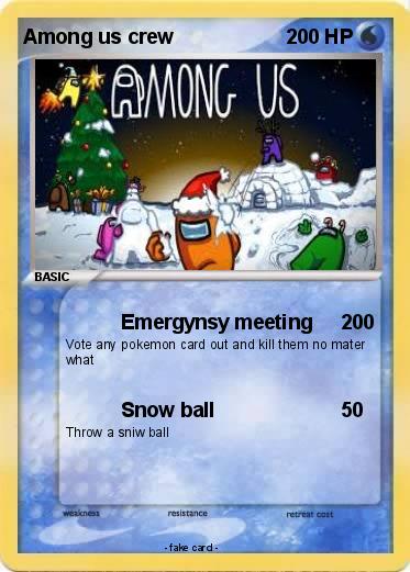 Pokemon Among us crew