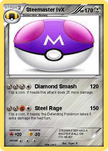 Pokemon Steemaster lvX