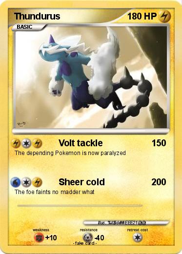 Pokemon Thundurus