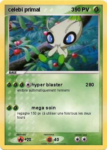 Pokemon celebi primal                     3