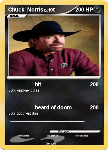 Pokemon Chuck  Norris