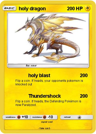Pokemon holy dragon