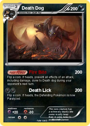 Pokemon Death Dog