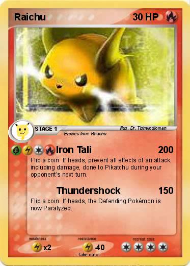 Pokemon Raichu
