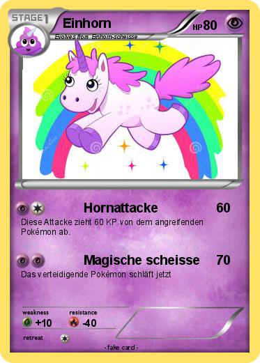 Pokemon Einhorn
