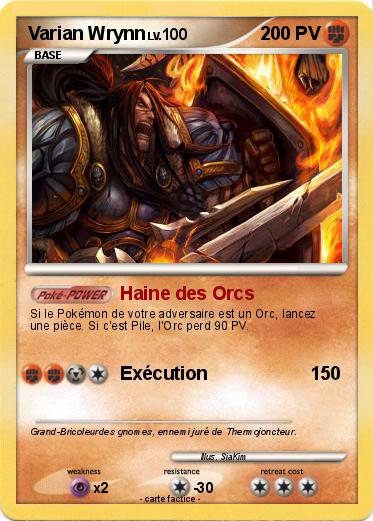 Pokemon Varian Wrynn