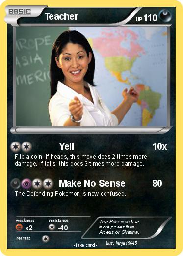 Pokemon Teacher