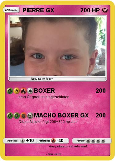Pokemon PIERRE GX