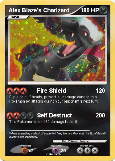 Pokemon Alex Blaze's Charizard