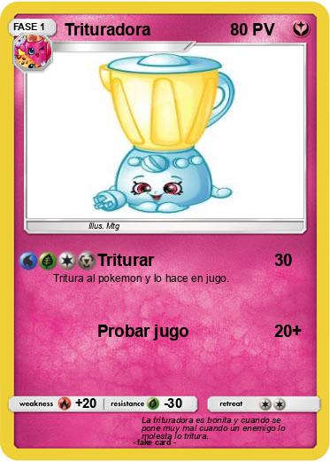 Pokemon Trituradora
