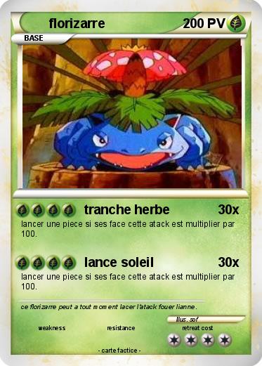 Pokemon florizarre