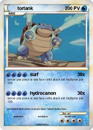 Pokemon tortank