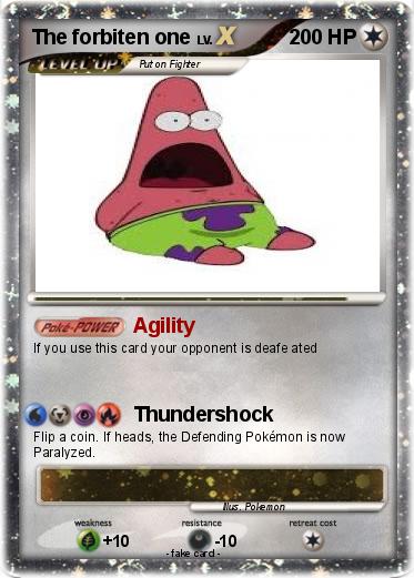 Pokemon The forbiten one