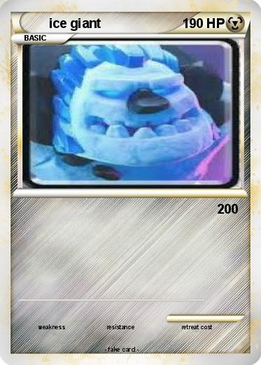 Pokemon ice giant
