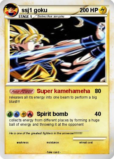 Pokemon ssj1 goku