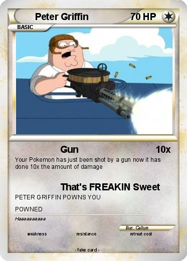 Pokemon Peter Griffin