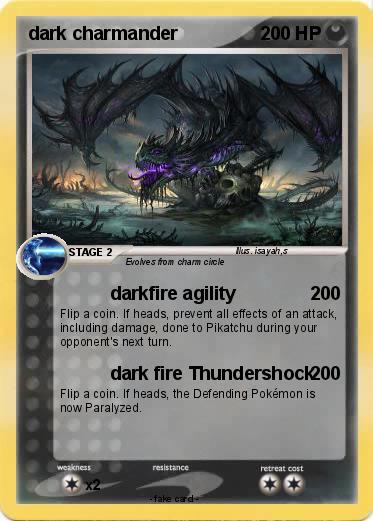 Pokemon dark charmander