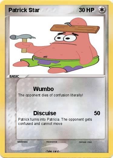 Pokemon Patrick Star