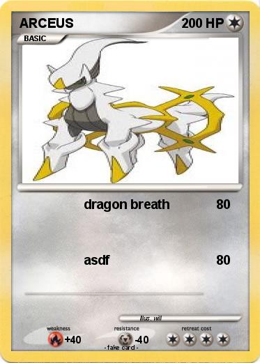 Pokemon ARCEUS