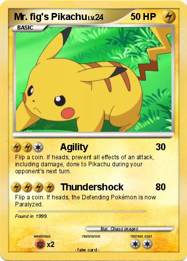 Pokemon Mr. fig's Pikachu