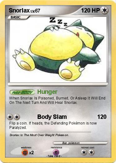 Pokemon Snorlax