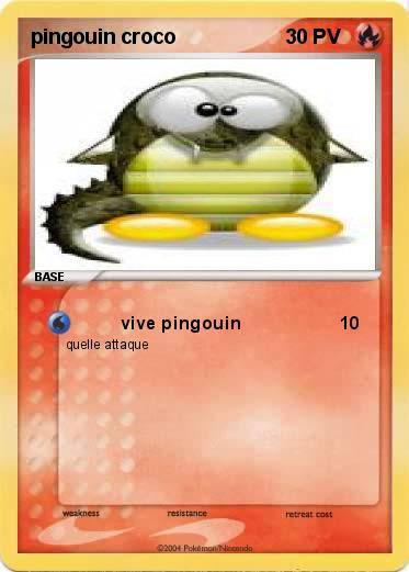 Pokemon pingouin croco