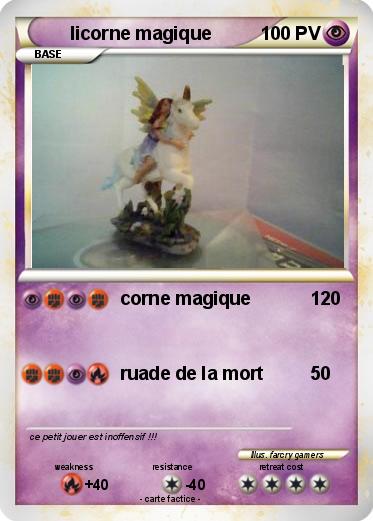 Pokemon licorne magique