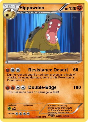 Pokemon Hippowdon