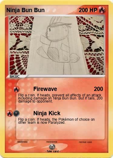 Pokemon Ninja Bun Bun