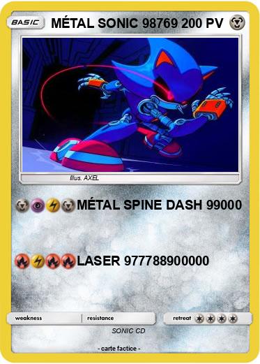 Pokemon MÉTAL SONIC 98769