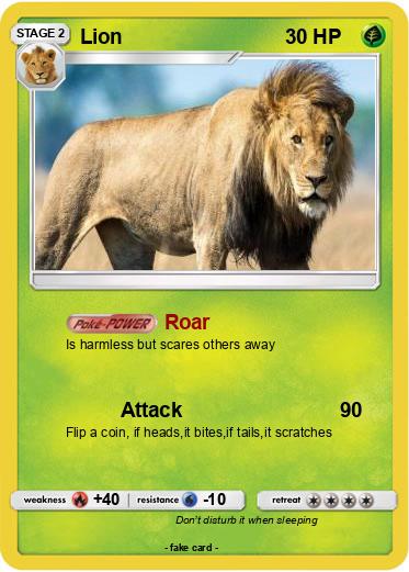 Pokemon Lion