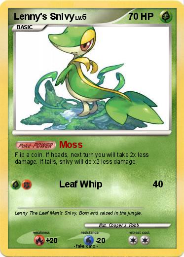 Pokemon Lenny's Snivy