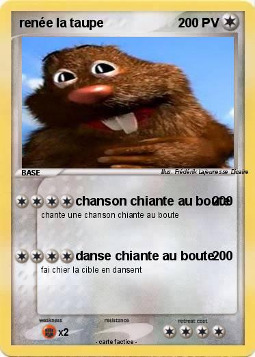 Pokemon renée la taupe