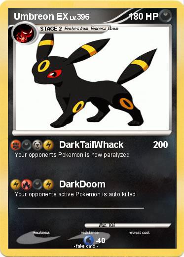 Pokemon Umbreon EX