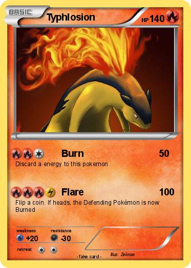 Pokemon Typhlosion