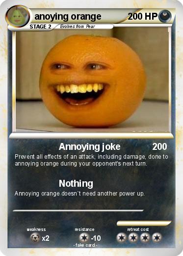 Pokemon anoying orange