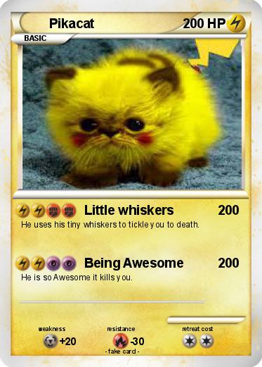 Pokemon Pikacat