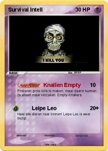 Pokemon Survival Intell