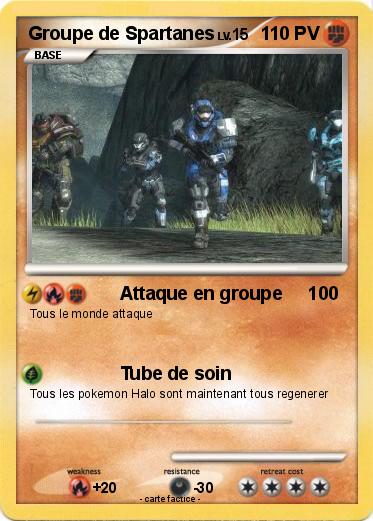 Pokemon Groupe de Spartanes