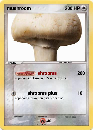Pokemon mushroom