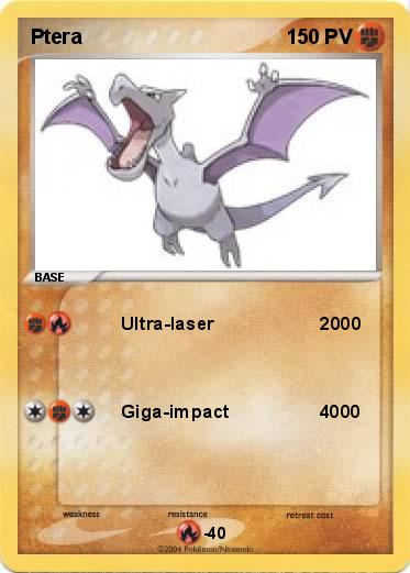 Pokemon Ptera