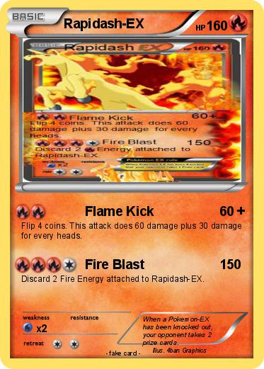 Pokemon Rapidash-EX