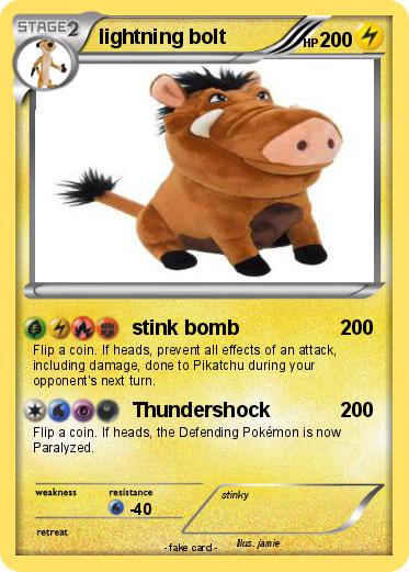 Pokemon lightning bolt