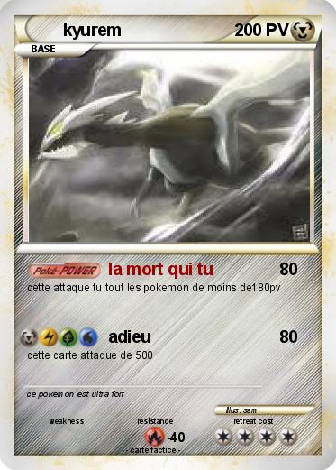 Pokemon kyurem