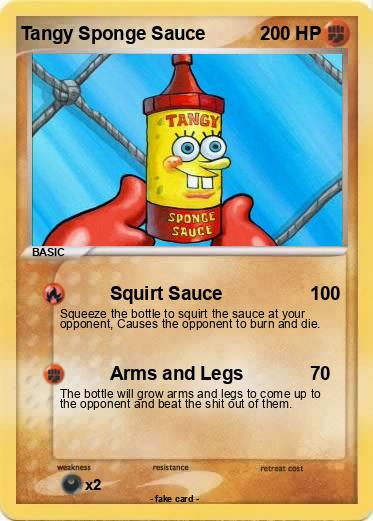 Pokemon Tangy Sponge Sauce