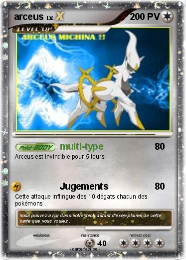 Pokemon arceus