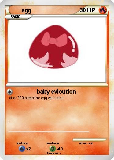 Pokemon egg